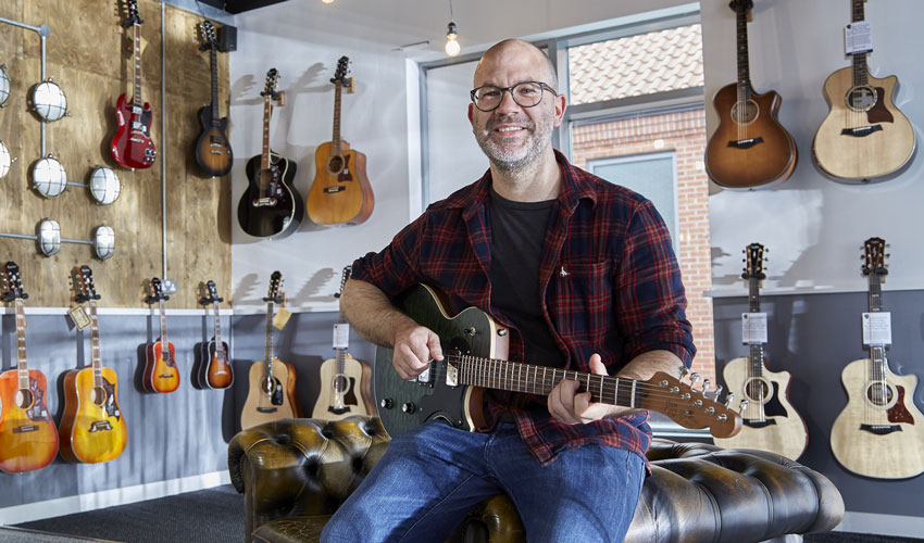 Specialist Retailer Brings Guitars Galore To Flemingate Retail Park