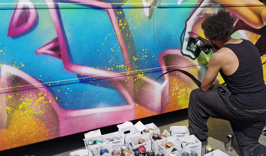 Humber Street Sesh Turns East Yorkshire Buses Into Art