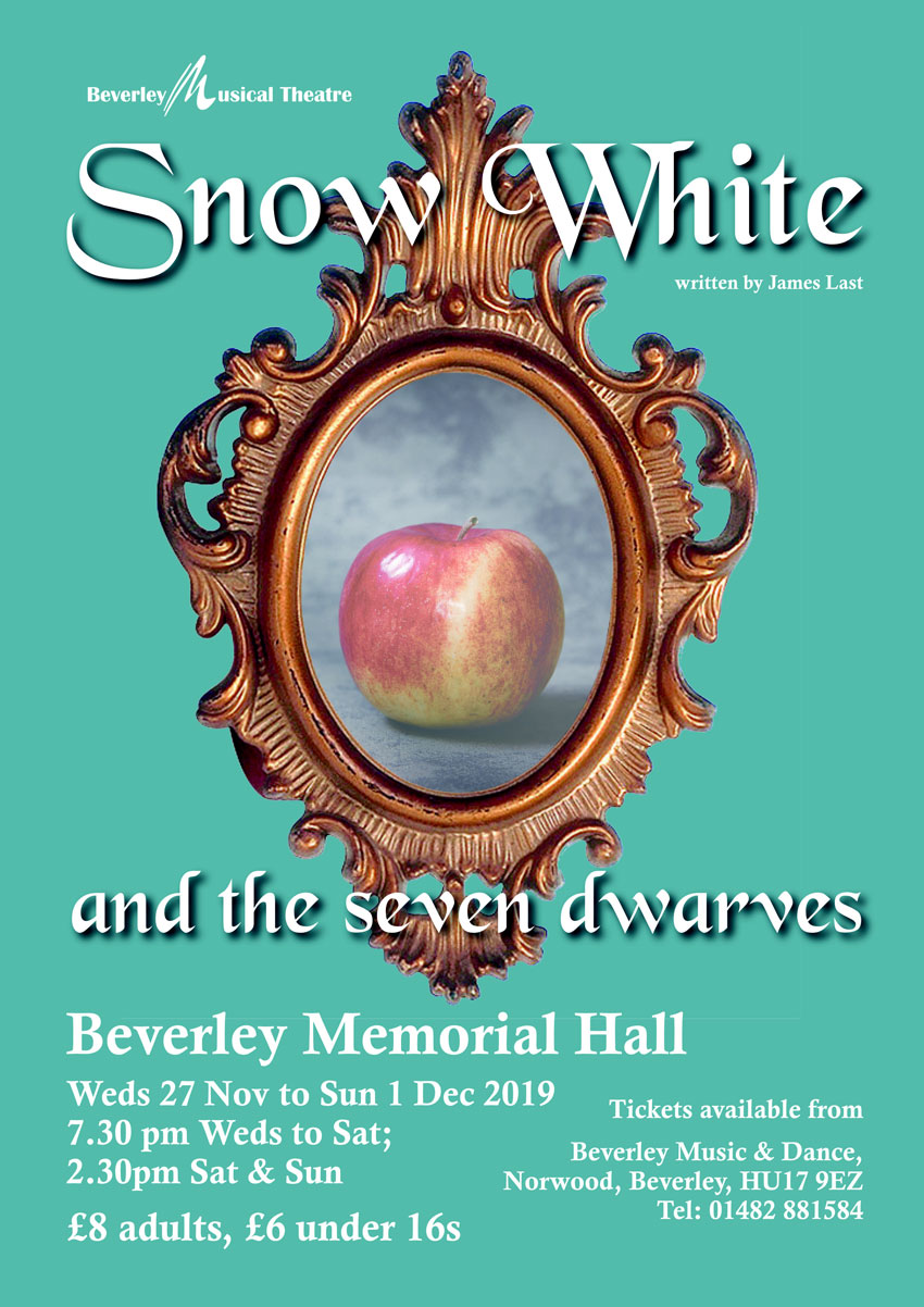 Snow White and the Seven Dwarfs Will Be The BMT Festive Pantomime