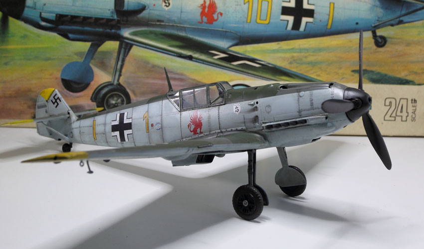 Messerschmitt bf 109e : Completing A Build That Was Started 49 Years Earlier