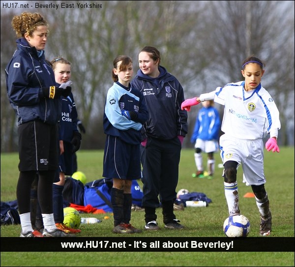 Hull College Girls Vs Leeds United Girls U12 Its All