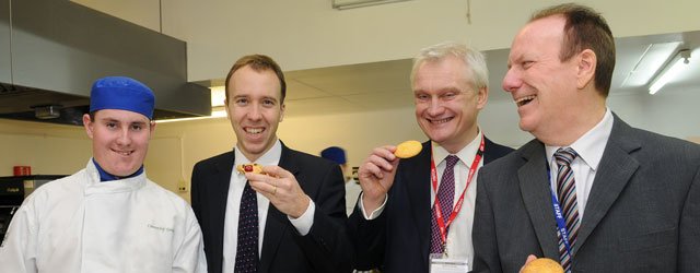 Minister Of Skills Visits East Riding College