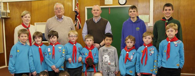 Beavers Receive Donation For Their Efforts In The Local Community