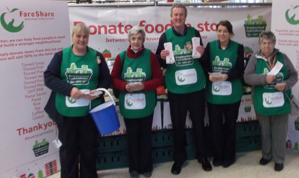 Tesco Customers Donate 146 Trays Of Food To Help Feed People In Need