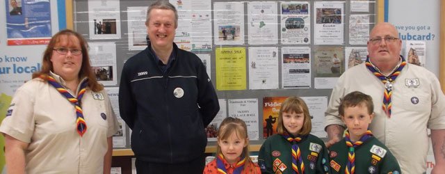 Leven Scouts Boost Funds Packing Bags At Tesco