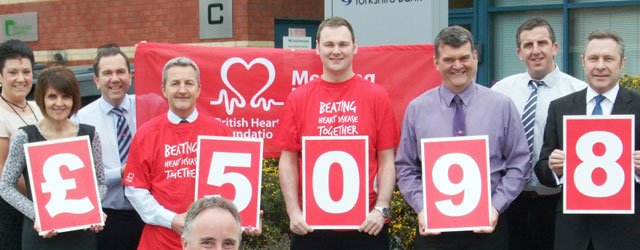 Yorkshire Bank Raises £5000 To Fight For Every Heartbeat