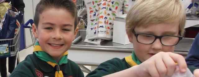 Beverley Scouts Tesco Bag Pack Raises £845 For Group Funds