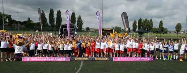 Girls Get Inspired At The Fa Girls’ Football Festival In Hull