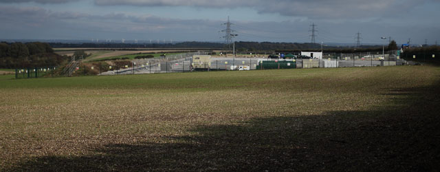 Crawberry Hill Anti Fracking Protester Arrested