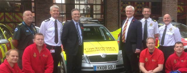 Blue Light Services Rolling Out Yorkshire’s First Emergency First Responder Scheme