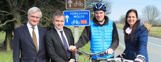 Under-Secretary Of State Visits Beverley Westwood To Meet Local Residents And Hear More About The Plans For A Cycleway