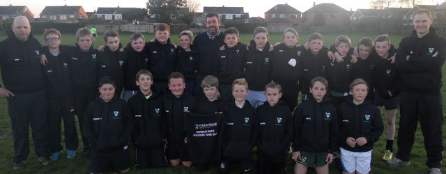 Beverley RUFC Are Presented With New Hoodies Ahead of Leicestershire Tour