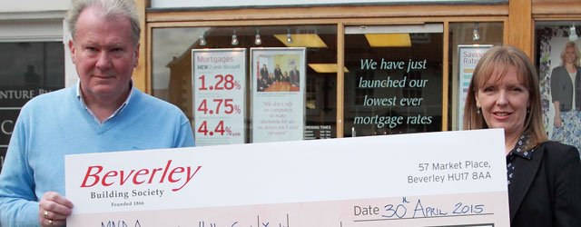 Beverley Building Society Vote For MND Charity In Monthly Competition