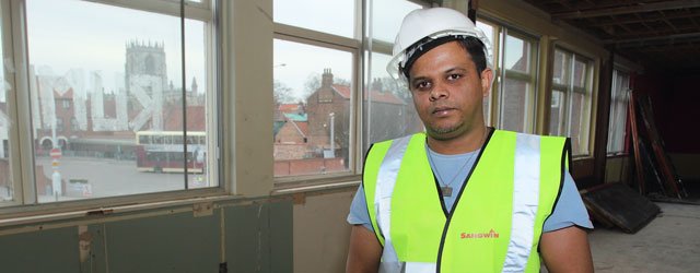 Construction Work is Going To Plan Say New Indian Restaurant Owners