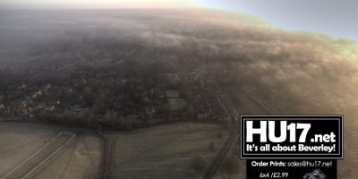 PHOTOS : Beverley Westwood From Above On A Misty Morning