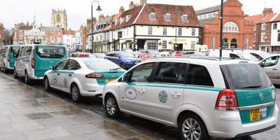 East Riding Taxis Branded With New Green and White Livery