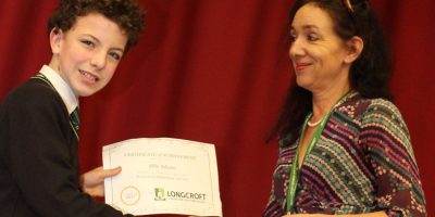 Celebrating Achievement : Alfie Adams Acknowledged by Longcroft School