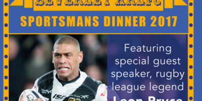 Beverley ARLC Present An Evening With Leon Pryce