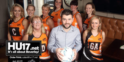 Tiger Inn Back Beverley Netball Club By Funding New Playing Strip