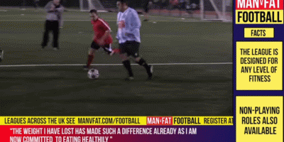 MAN v FAT Football League Aims To Help Men Lose Weight