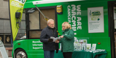 Macmillan Mobile Information Support Service Bus To Visit Beverley