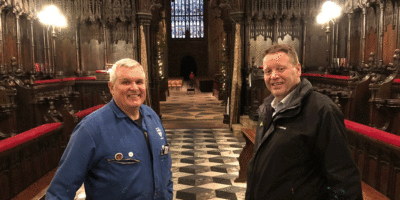 West Window Preservation At Beverley Minster Aided By Latest Technology