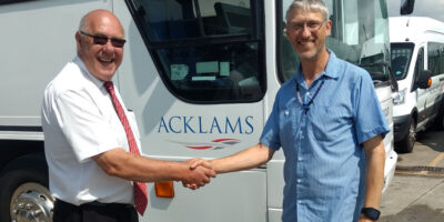Beverley Based Charity Send Coach Donated By Acklams To Africa