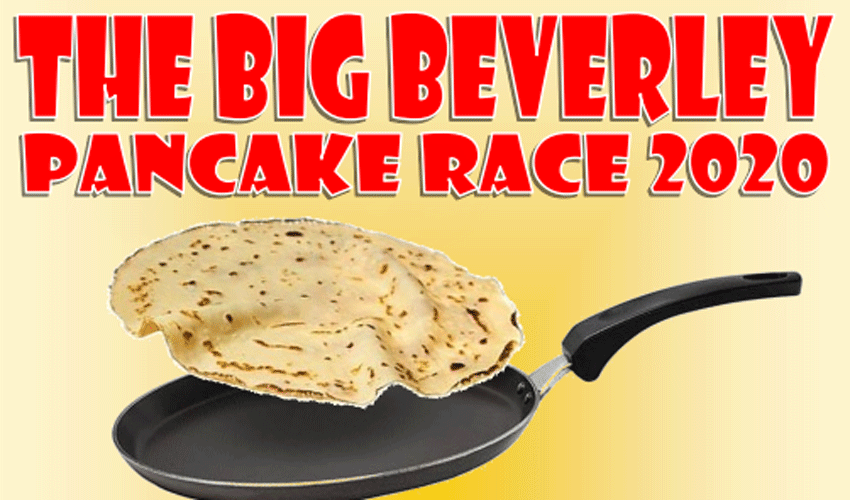 Big Beverley Pancake Race Seeks Teams of Tossers