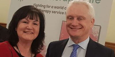 MP Marks World Cancer Day With Beverley Resident Karen Smith