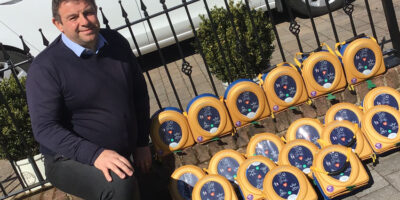 40 Defibrillators Donated By Developer To Help Fight COVID-19 Battle