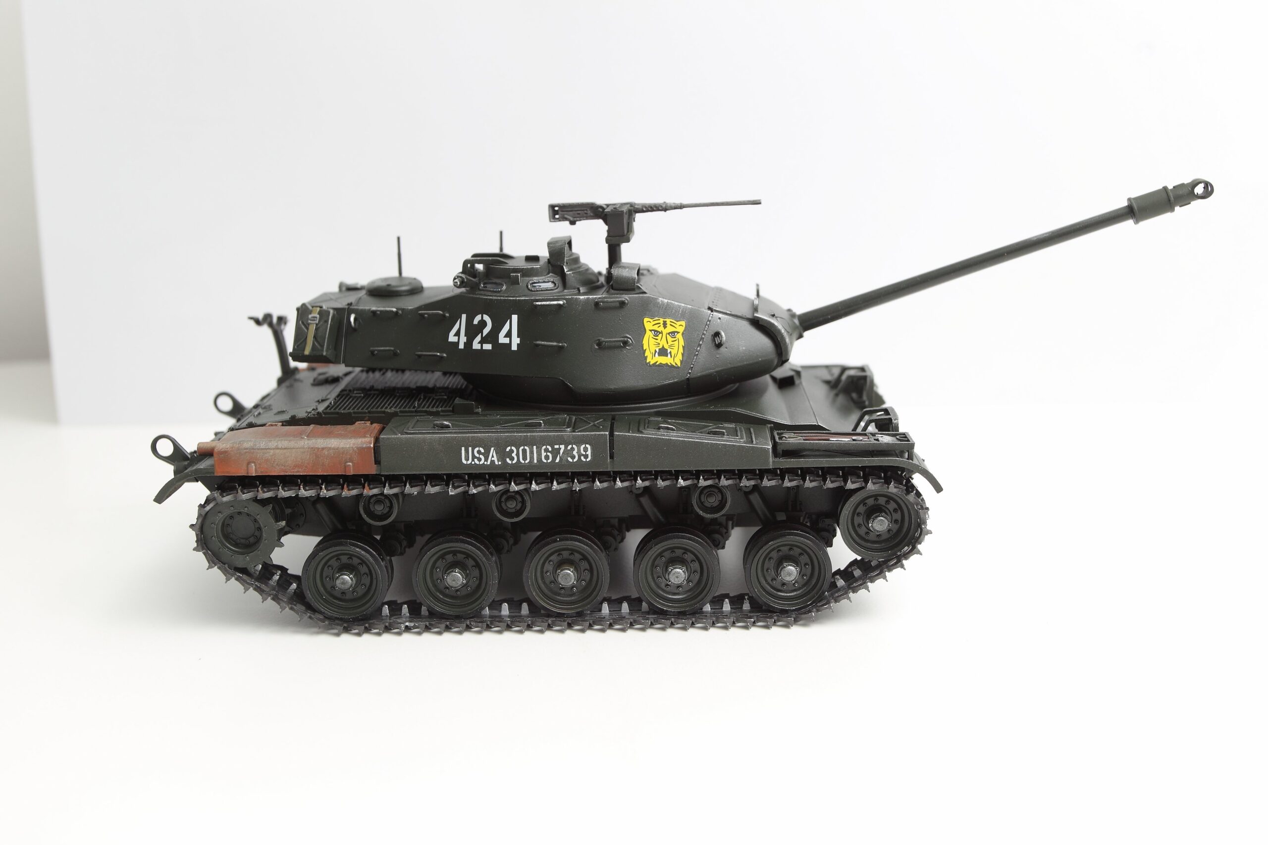 Walker Bulldog Tank - Build Review And Pictures The Tamiya 1/35 M-41