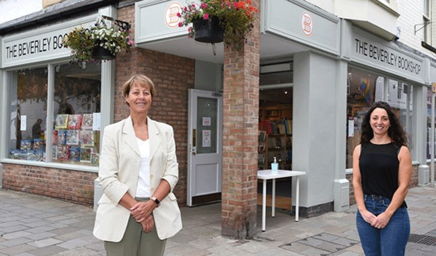 Beverley Bookshop Owner Benefits From Love Your High Street Fund