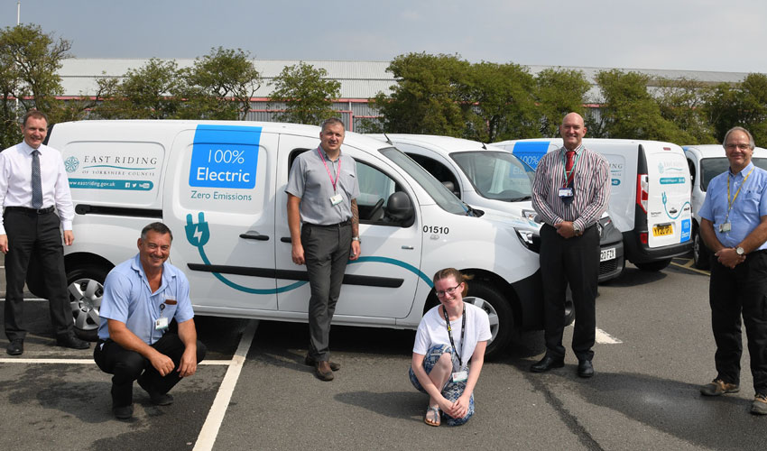 Electric-Powered Vehicles Join The Council’s Fleet