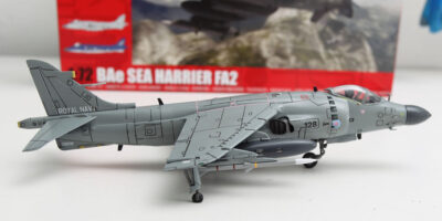 Airfix BAe Sea Harrier FA2 1/72 Build Review and Photos