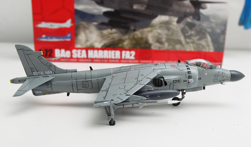 Airfix BAe Sea Harrier FA2 1/72 Build Review and Photos