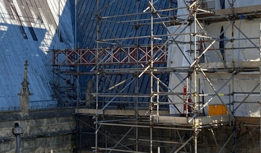 Crucial Work Underway To Restore Beverley Minster Roof