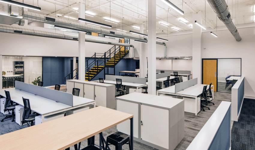 From Redundant Factory Space To Fun And Functional Office