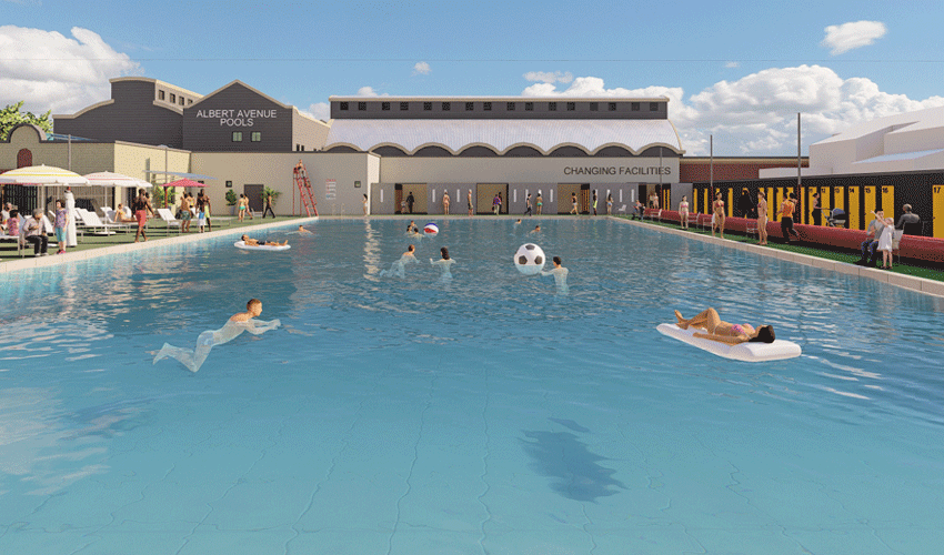 Stunning Images Of Albert Ave Pools Refurbishment Lido