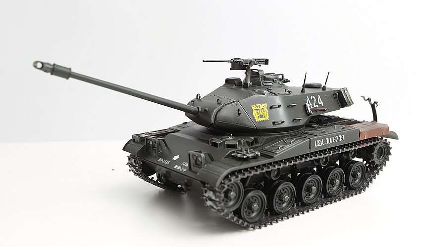 Walker Bulldog Tank - Build Review And Pictures The Tamiya 1/35 M-41