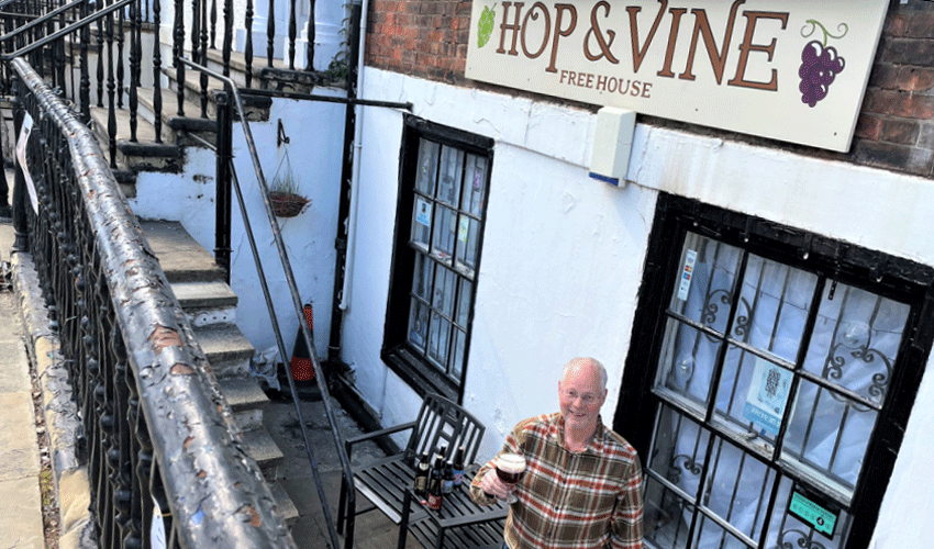 Pint-Sized Beer Garden Pulls In The Punters During Lockdown