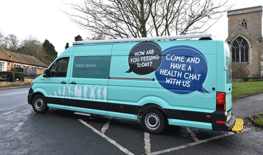 Inclusion Health Vehicle Out On The Road In The East Riding