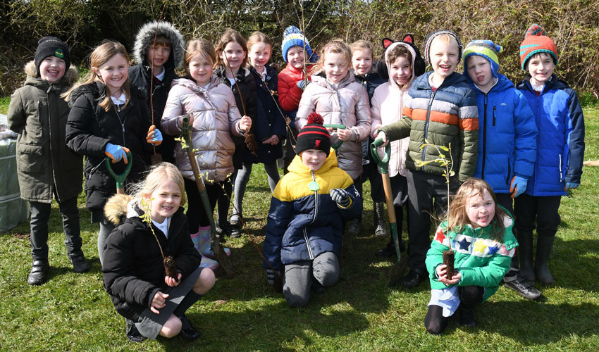 Ceremonial Tree Planting Takes Place In Beverley To Relaunch Humber Forest