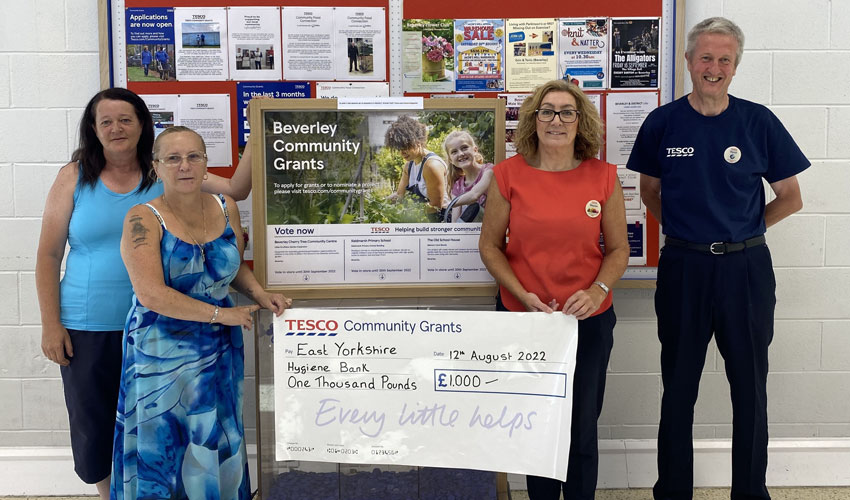 Beverley Projects Receive Thousands Of Pounds From Tesco