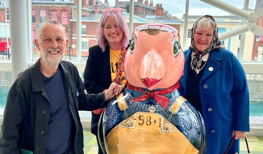 Puffin Sculpture Restored And Put Back On Show In New Hull Location