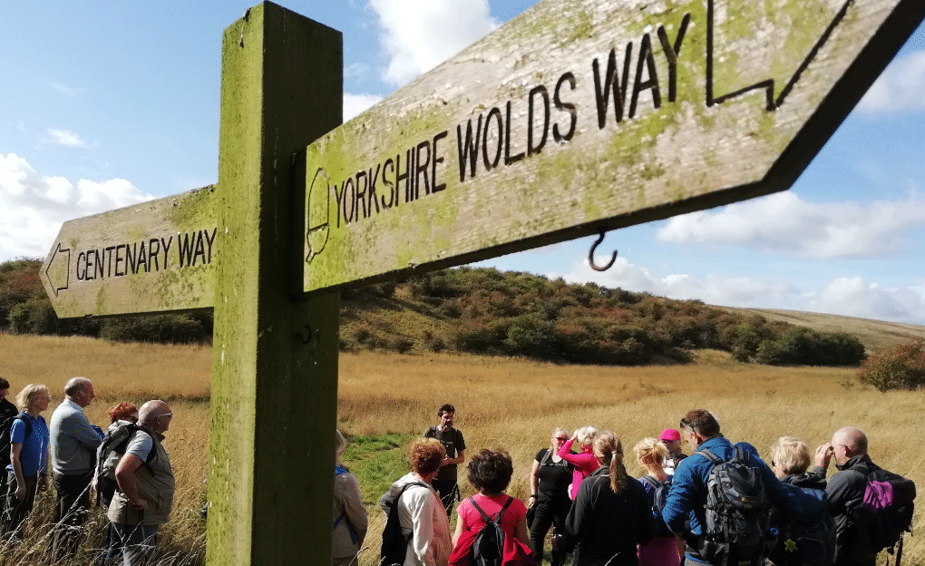 Enjoy 40 Years Of Yorkshire Wolds Way On A Walk!