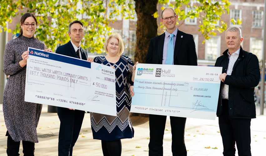 Winter Warmth Community Grants Are Launched By The Council Leader