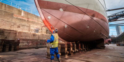 Final Phase Of The Restoration Of Spurn Lightship Has Been Reached