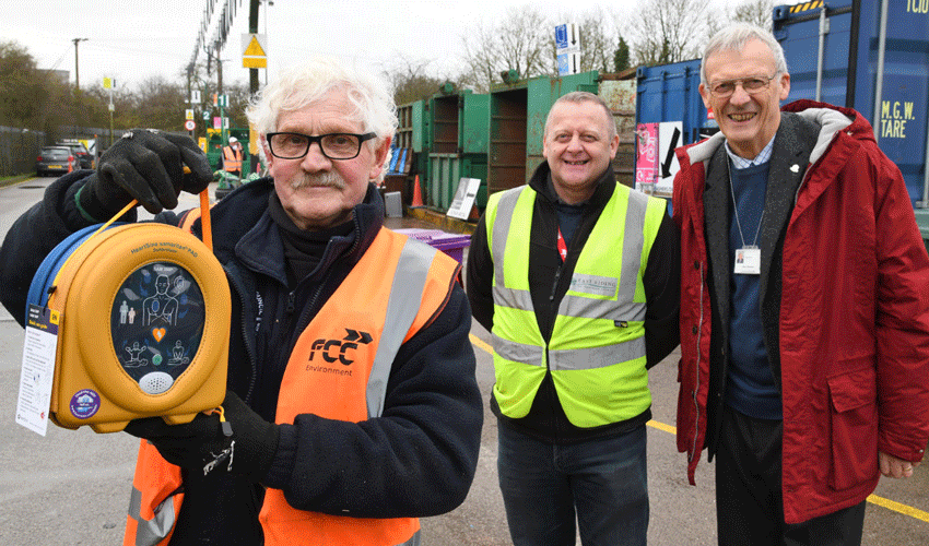 East Yorkshire Recycling Sites Including Beverley Get Life Saving Kit