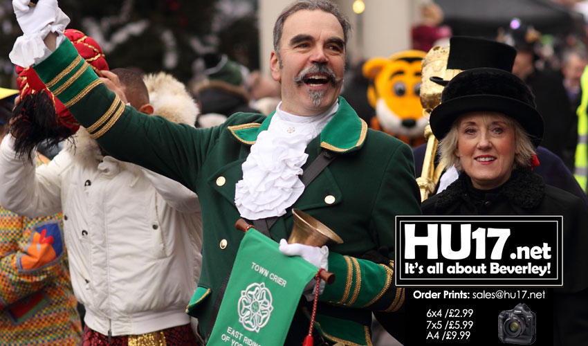 Beverley's Town Crier To Send Off Passengers On Yorkshire Day