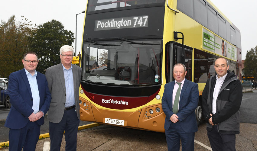 Introducing New Evening And Weekend Bus Services In East Riding